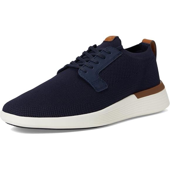 Wolf & Shepherd Mens Swiftknit Derby Sneakers US 6 EU 39 Navy Knit NIB - Picture 1 of 12